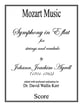 Symphony in E Flat Orchestra sheet music cover